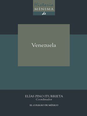 cover image of Historia mínima de Venezuela